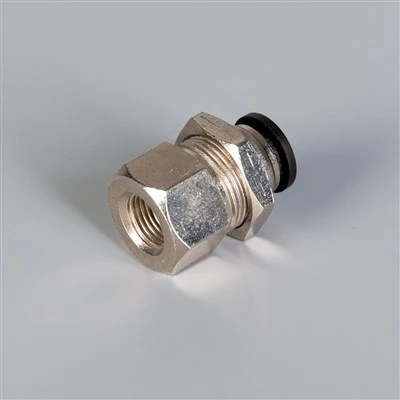 Female Bulkhead Connector Pneumatic Push-in Fitting